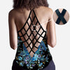 Salty Lil&#39; Beach -Turtle Cross Tank Top