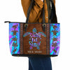 Salty Lil&#39; Beach - Turtle Personalized Leather Tote Bag