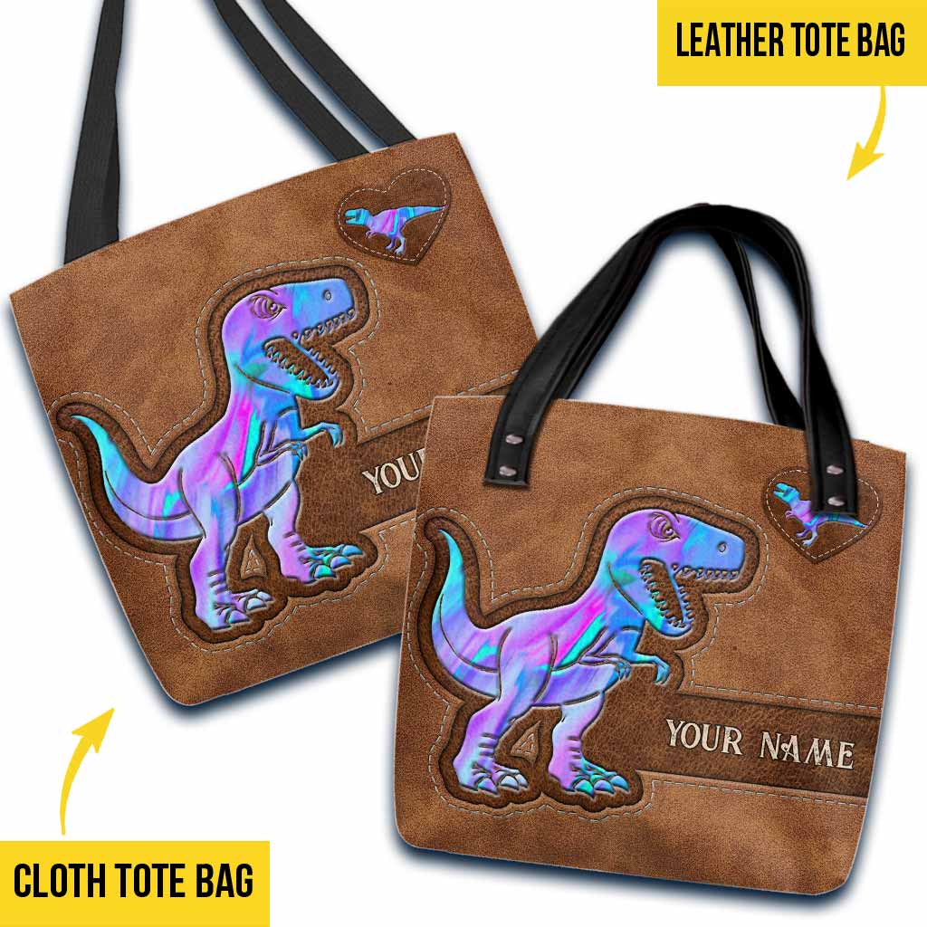 Dinosaur Personalized Tote Bag