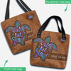 Salty Lil&#39; Beach - Turtle Personalized  Tote Bag