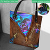 Salty Lil&#39; Beach - Turtle Personalized  Tote Bag