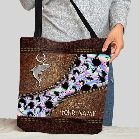 Shark Personalized  Tote Bag