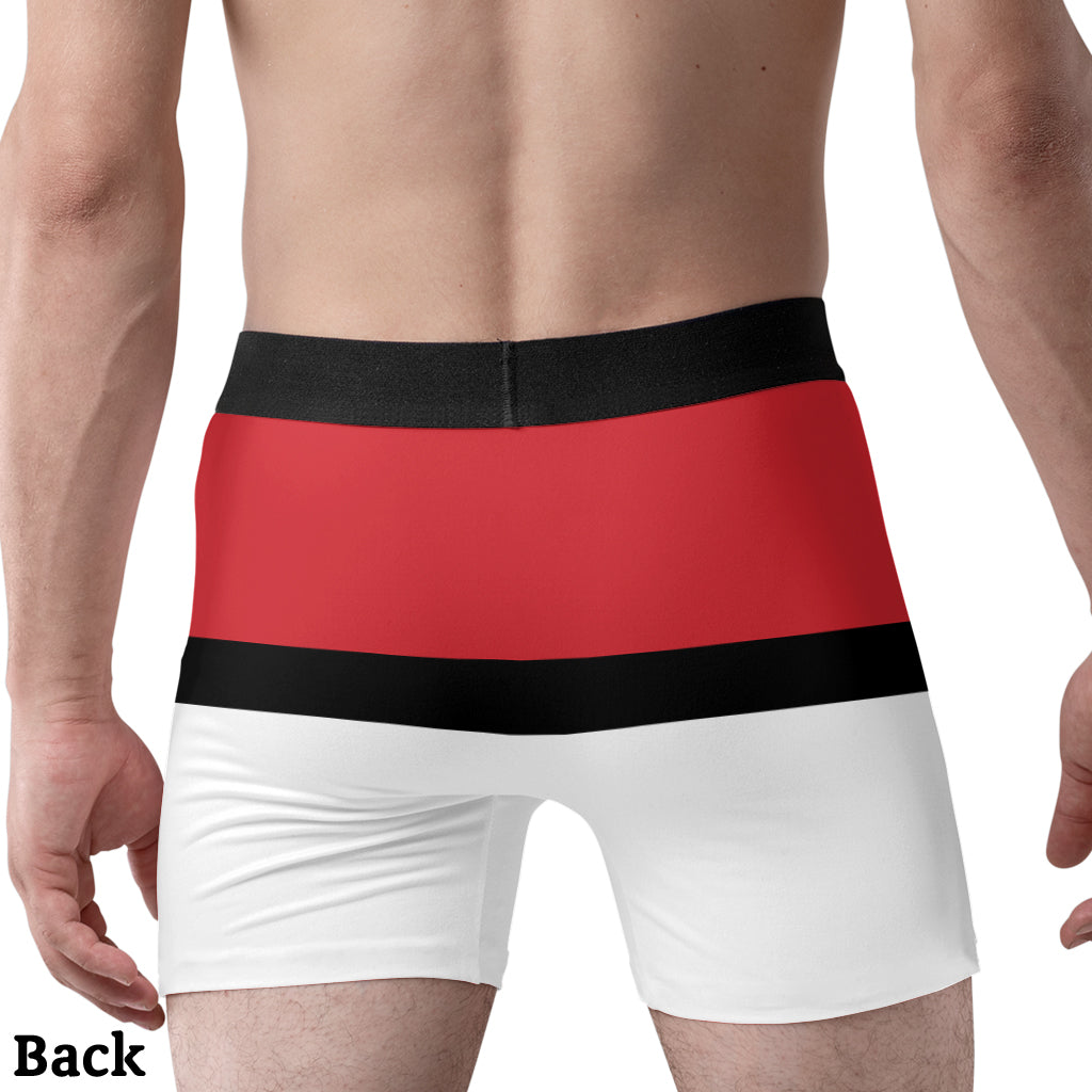 I Love You For Your Personality - Personalized Monster Trainer Men Boxer Briefs