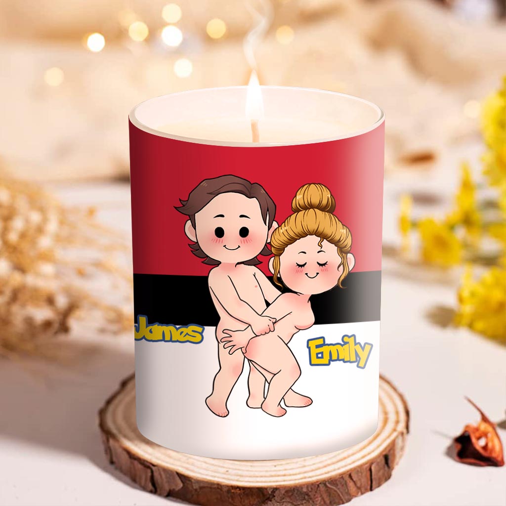 Light This Wick - Personalized Monster Trainer Candle With Wooden Lid