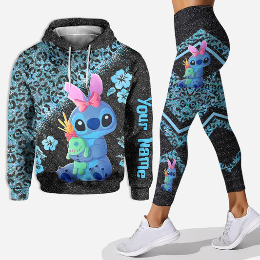 Ohana Means Family - Personalized Hoodie and Leggings