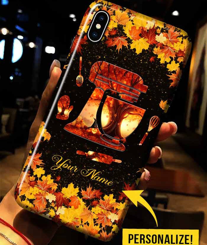 Autumn Vibes - Baking Personalized Phone Case