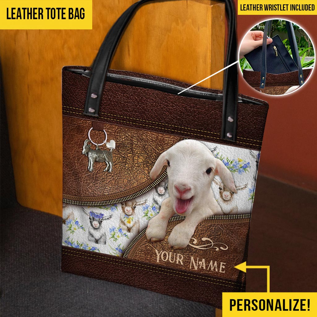 Love Goats Personalized Tote Bag