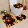 Most Wonderful Time Of The Day Autumn Leaf Nightmare - Fall Nightmare Bathroom Curtain &amp; Mats Set