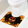 Most Wonderful Time Of The Day Autumn Leaf Nightmare - Fall Nightmare Bathroom Curtain &amp; Mats Set