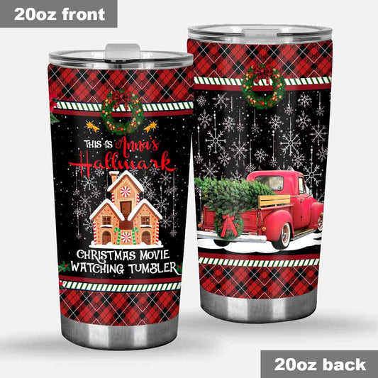 Christmas Movies Watching - Personalized Tumbler
