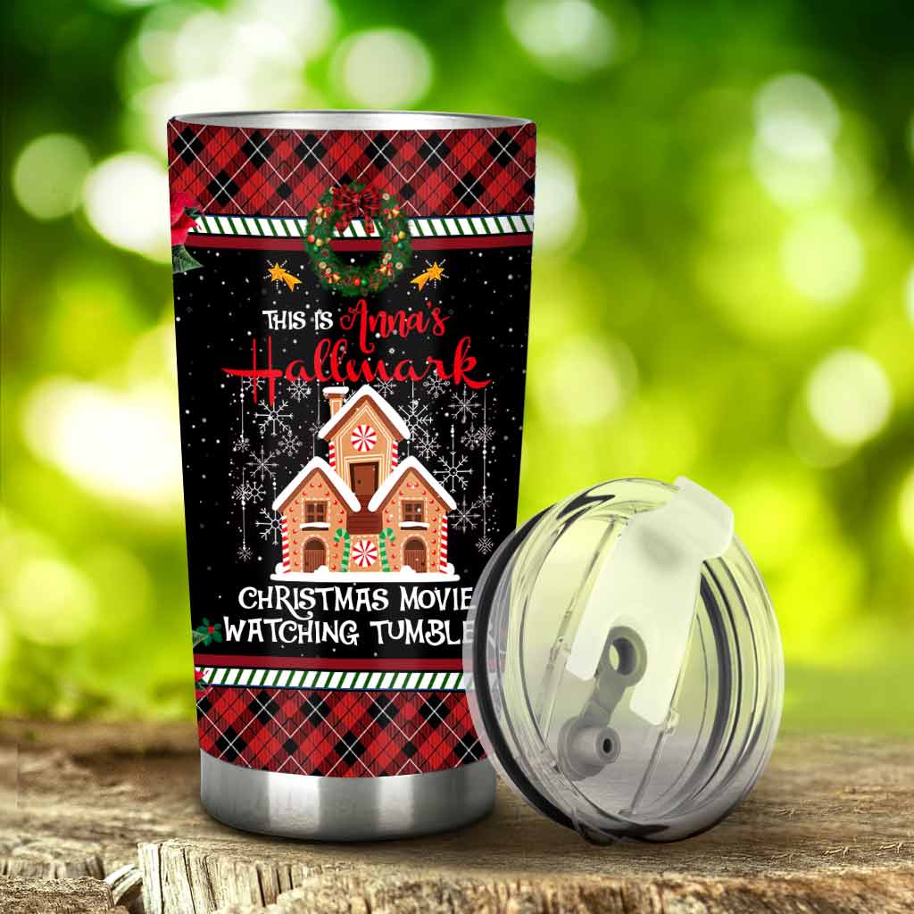 Christmas Movies Watching - Personalized Tumbler