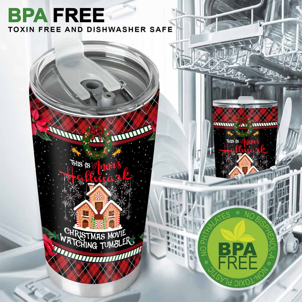 Christmas Movies Watching - Personalized Tumbler