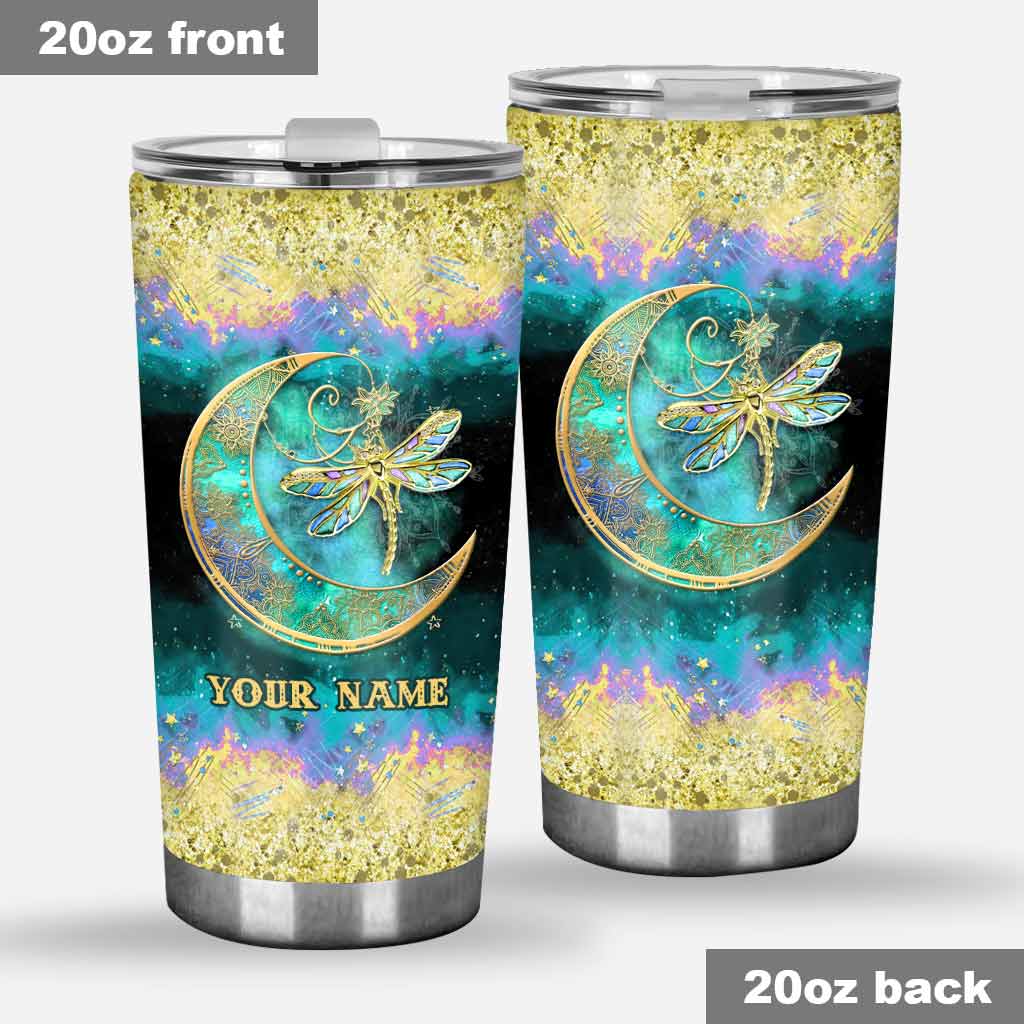 Magic Dragonfly - Personalized Tumbler