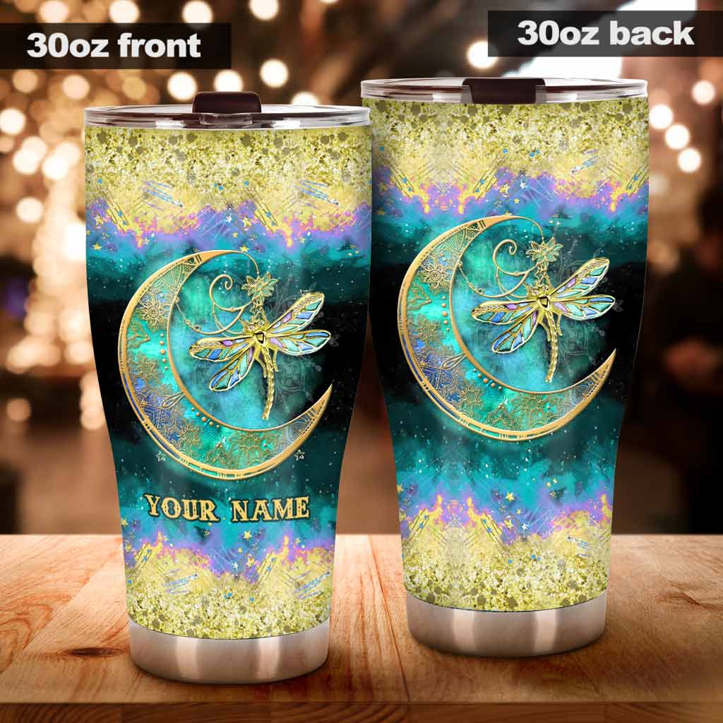 Magic Dragonfly - Personalized Tumbler