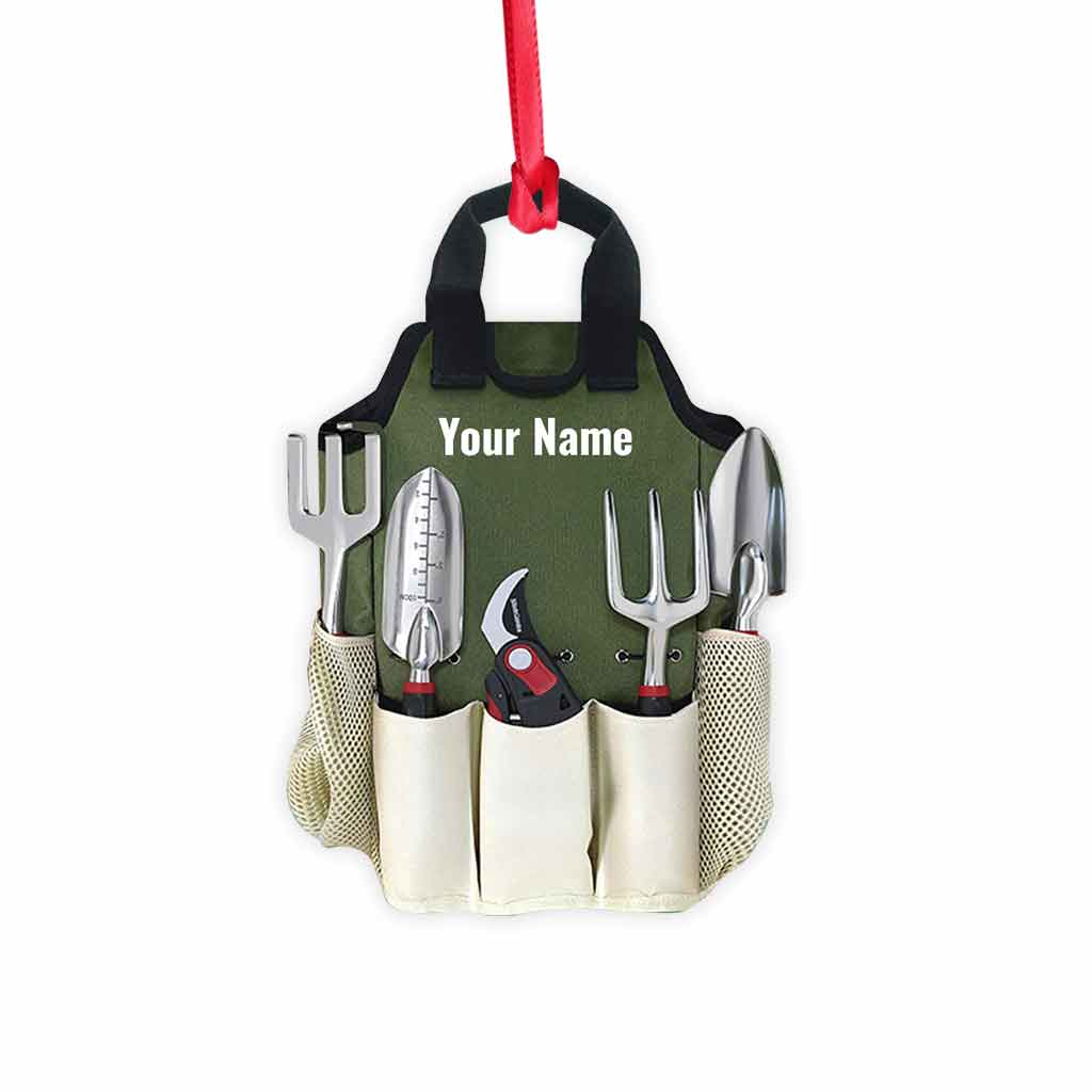 Gardening Tool - Personalized Ornament (Printed On Both Sides)