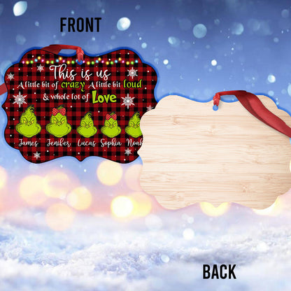 This Is Us - Personalized Stole Christmas Ornament