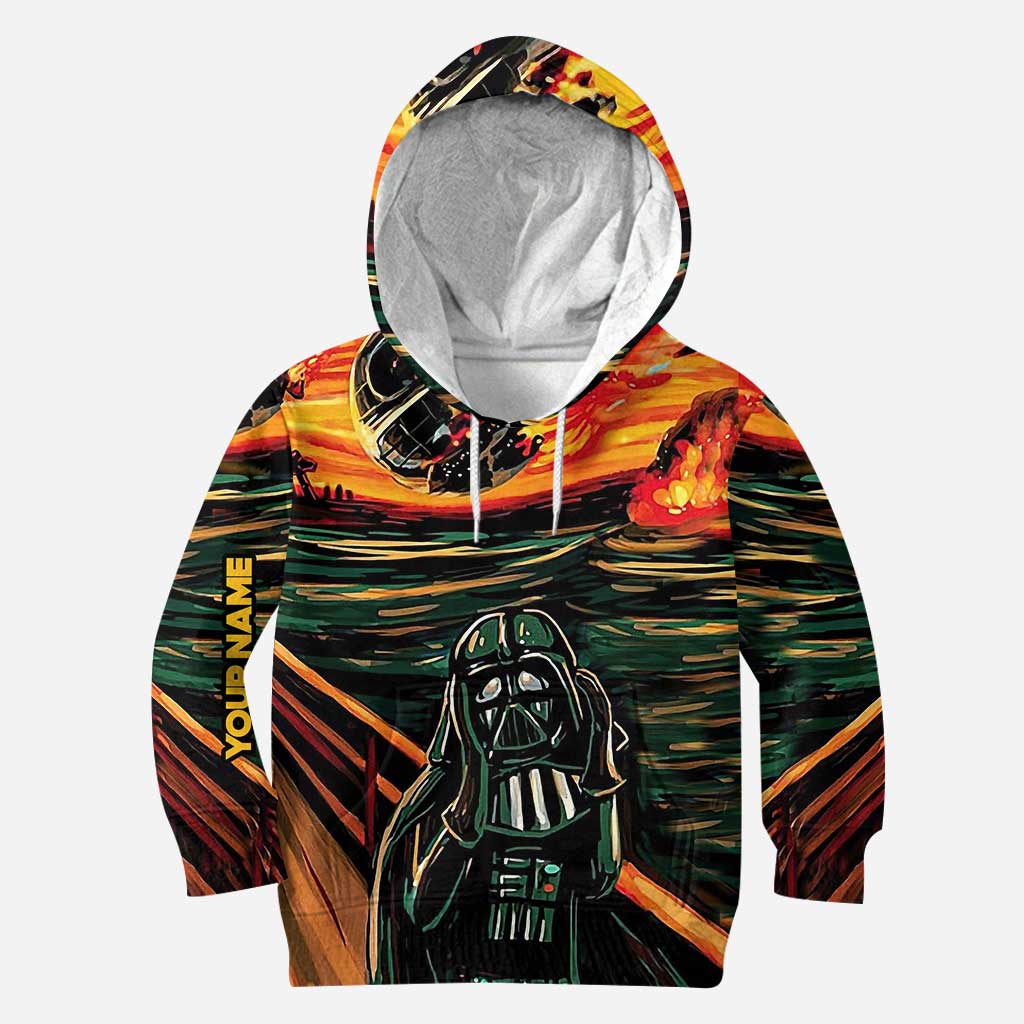 Scream On The Dark Side - Personalized The Force All Over T-shirt and Hoodie