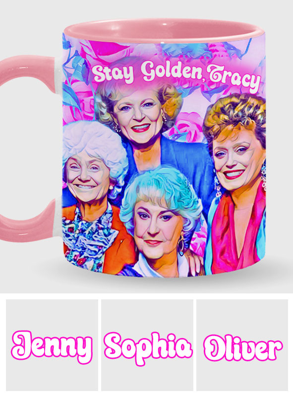 Stay Golden - Personalized Accent Mug