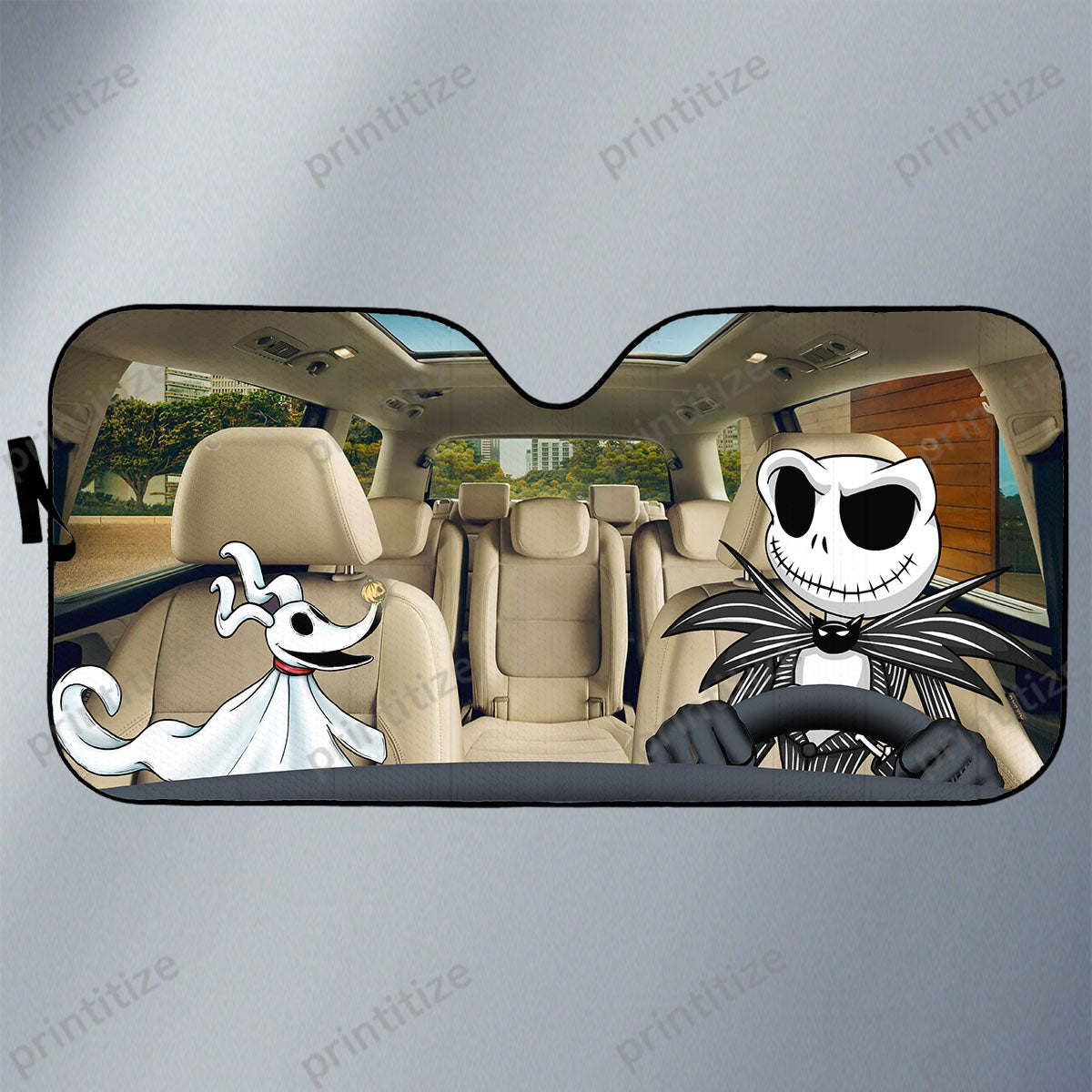 Pumpkin King Nightmare Car Sunshade 0823