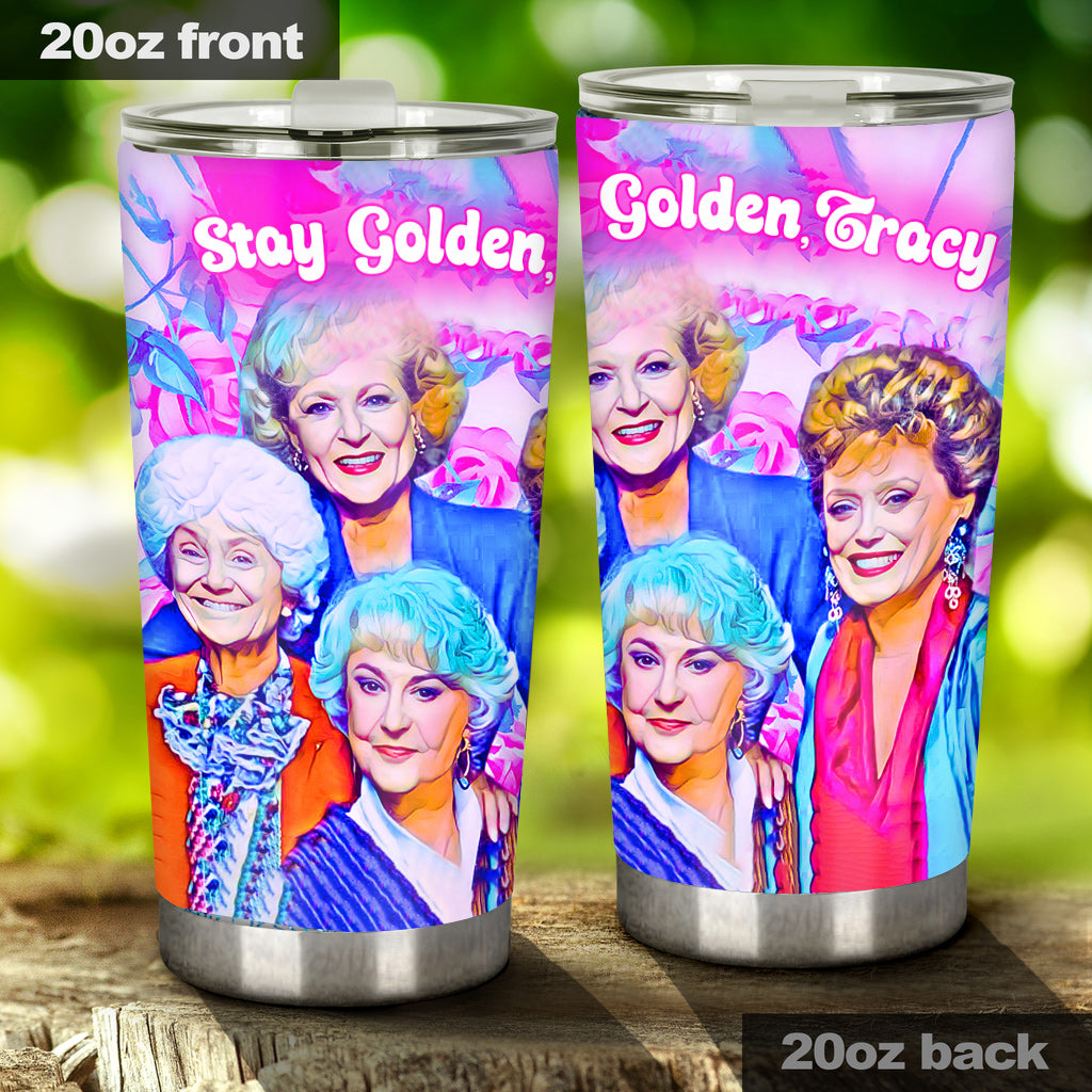 Stay Golden - Personalized Tumbler