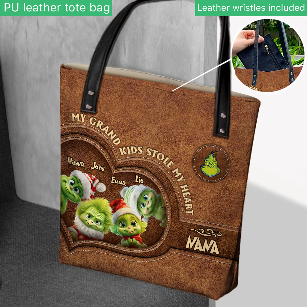My Grandkids - Personalized Grandma Tote Bag
