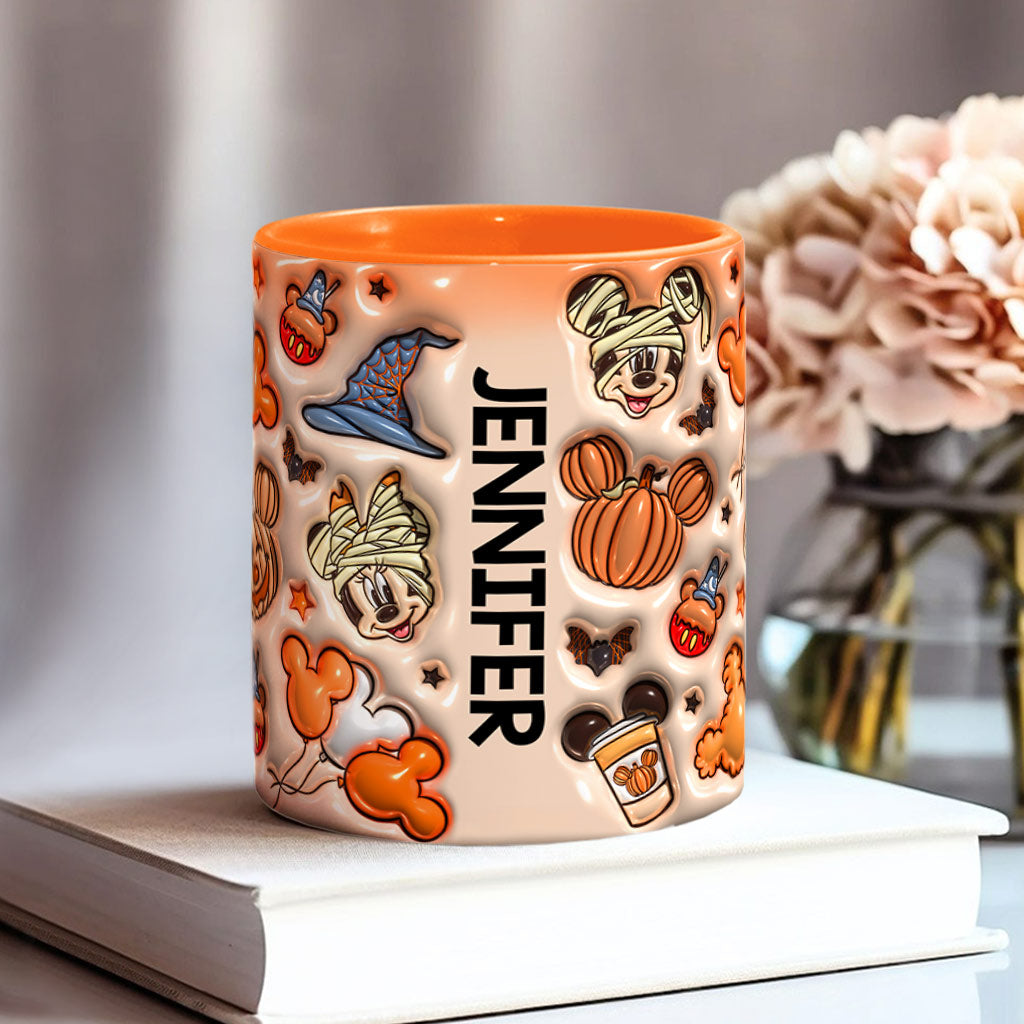 Spooky Season - Personalized Mouse Accent Mug