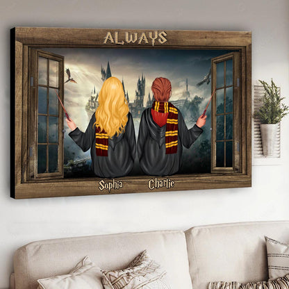 Always - Personalized The Magic World Canvas And Poster