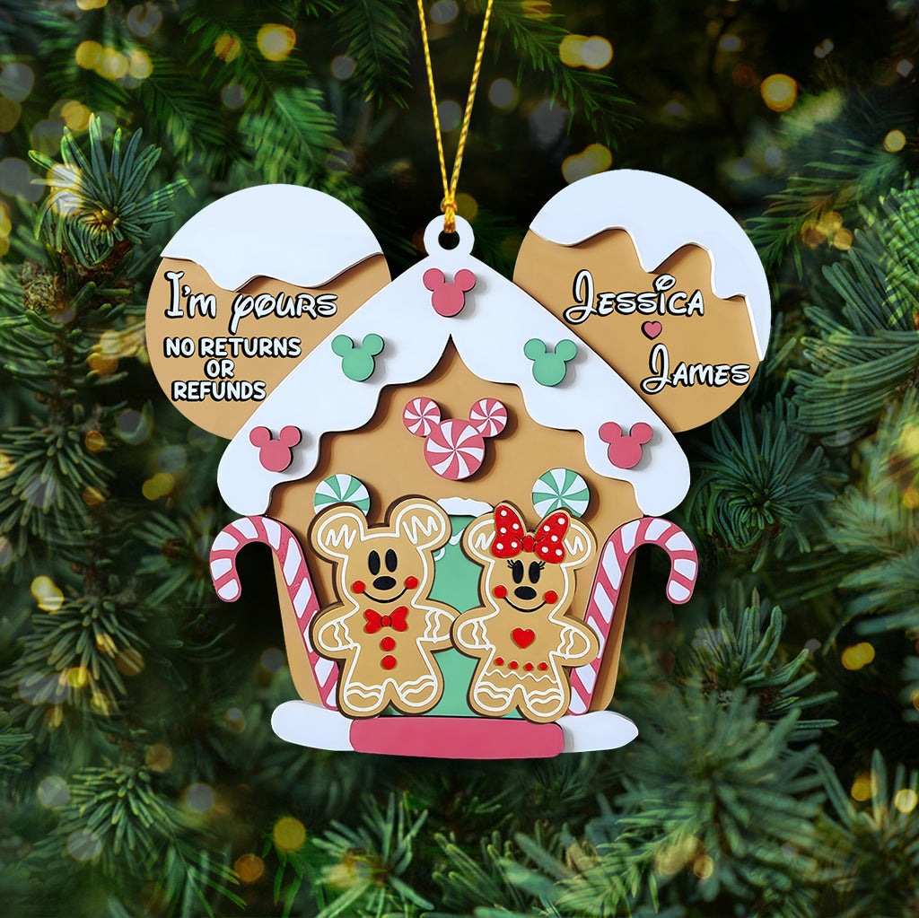 I'm Yours - Personalized Mouse Ornament