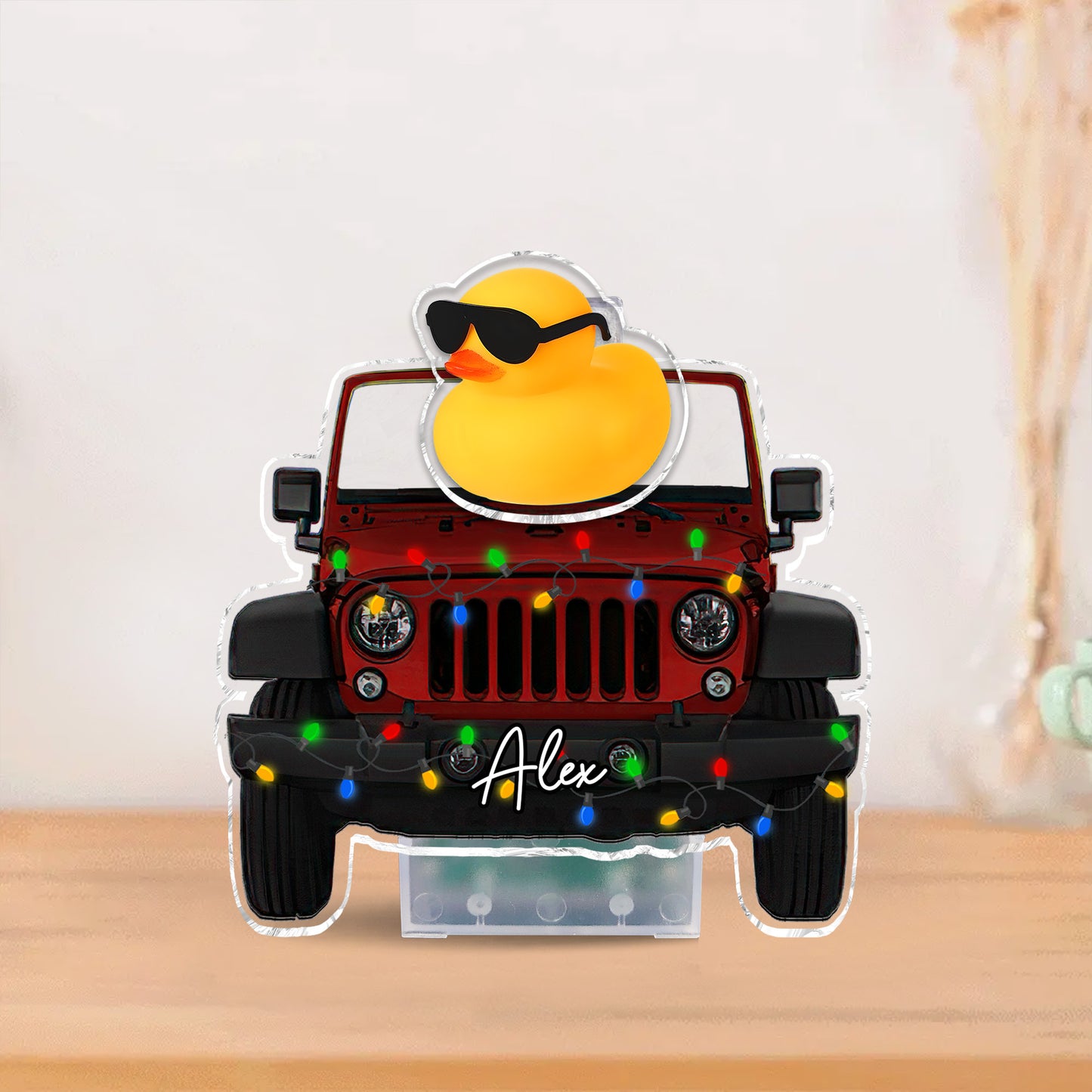 Duck Duck Off-Road Car - Personalized Car Custom Shaking Head