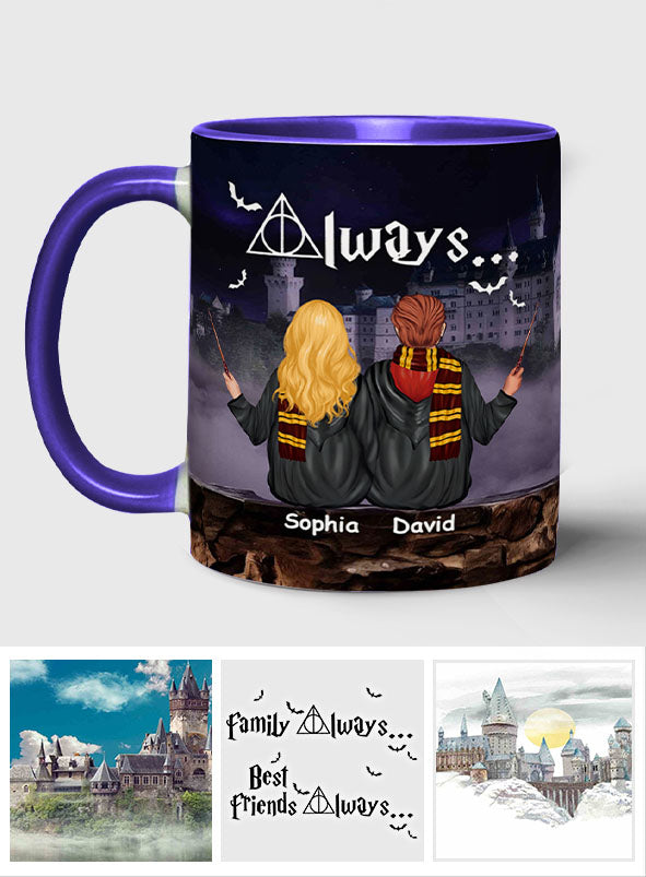 Always Wizard - Personalized The Magic World Accent Mug