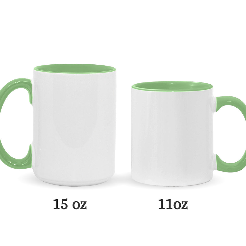 My Grandkids Stole My Heart - Personalized Grandma Accent Mug