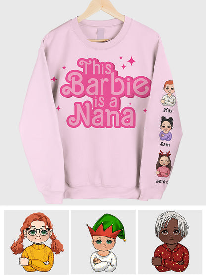 This Doll Is A Nana - Personalized Grandma All Over Shirt