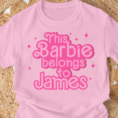 This Doll Belongs To - Personalized Couple T-shirt And Hoodie