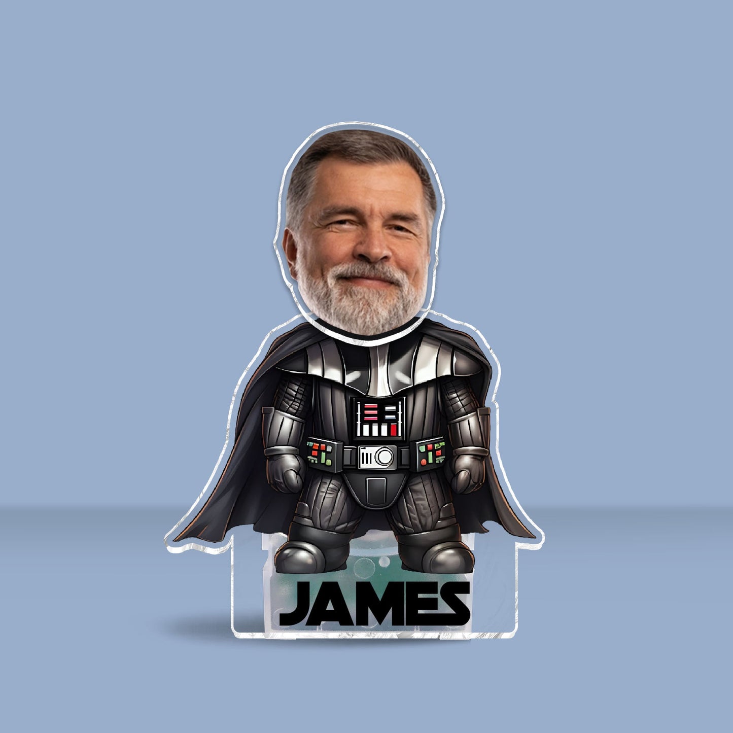 The Force Is Strong - Personalized The Force Custom Shaking Head