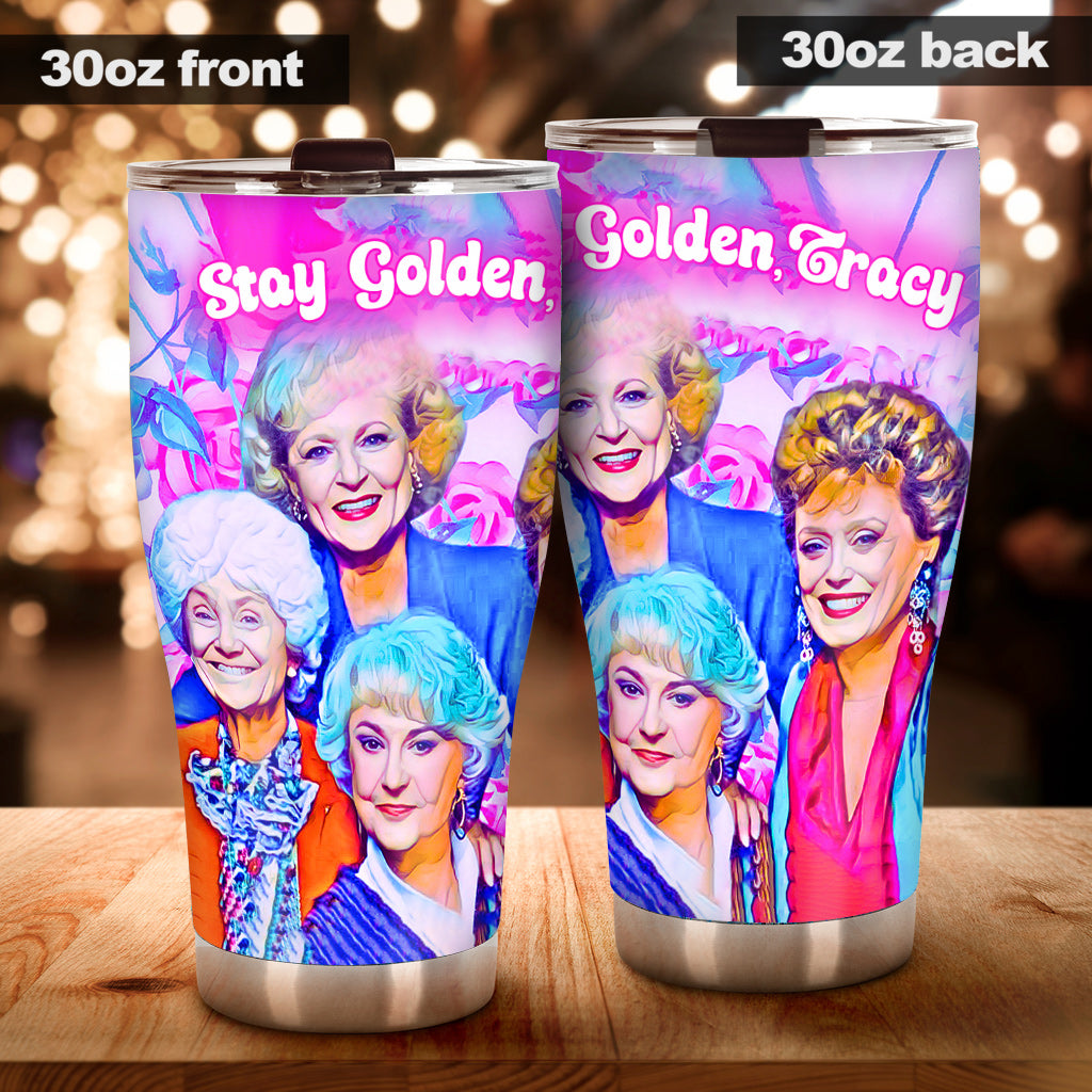 Stay Golden - Personalized Tumbler