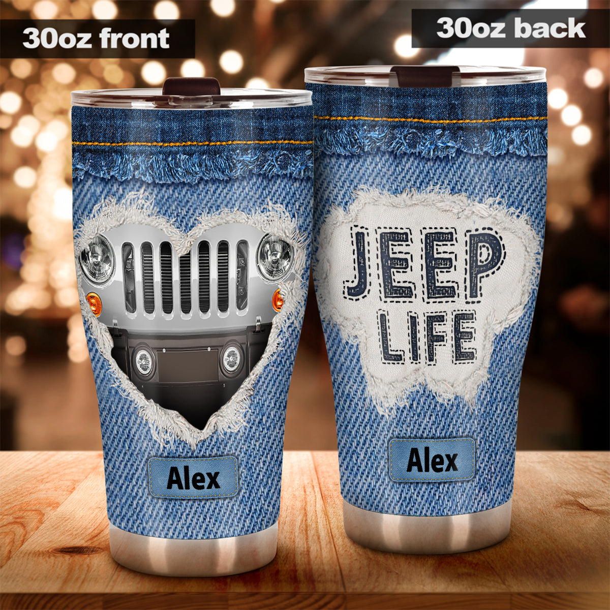 Wild Life - Personalized Car Tumbler