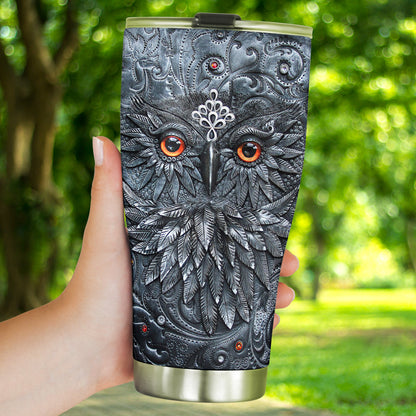 Celtic Owl Owl Tumbler 0622