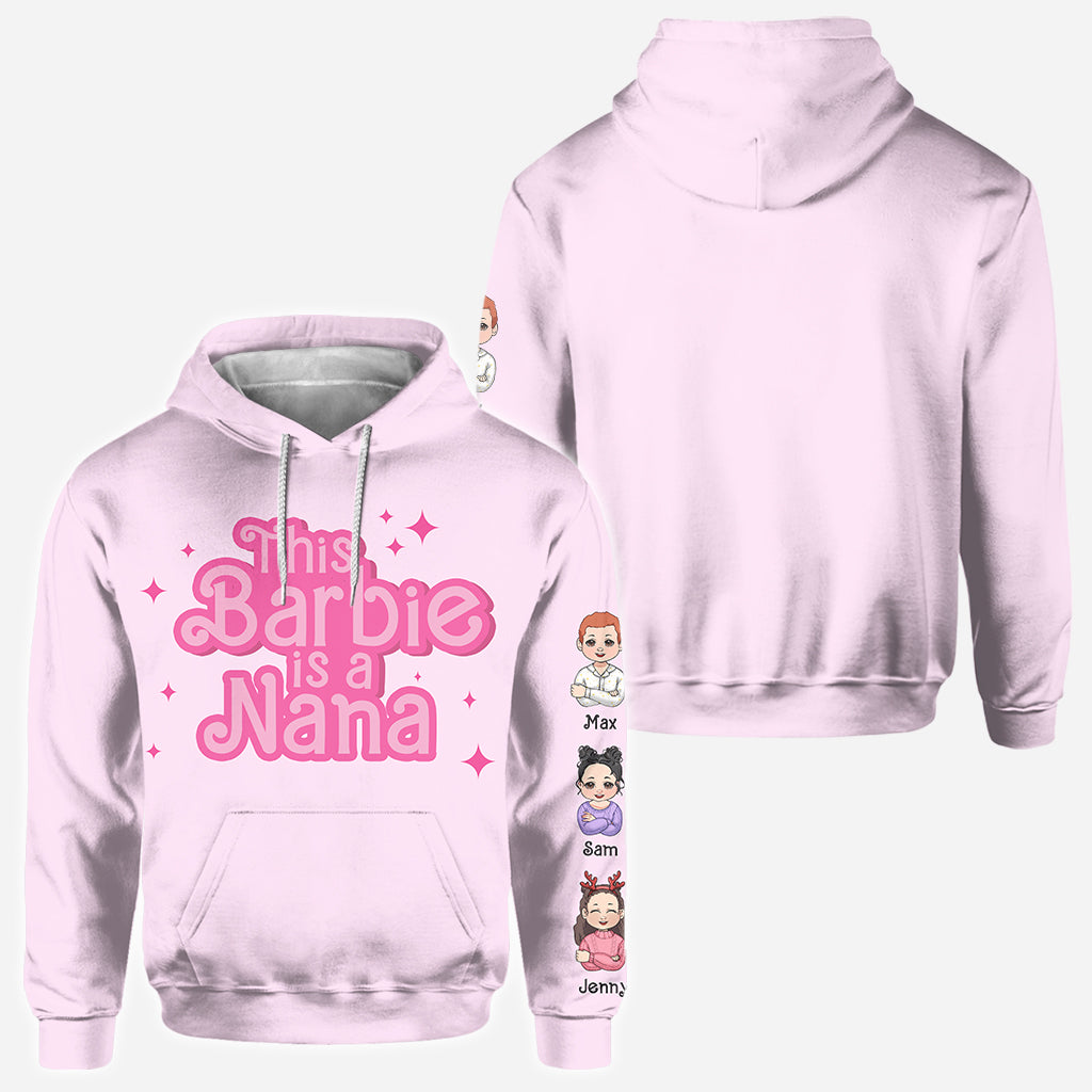 This Doll Is A Nana - Personalized Grandma All Over Shirt