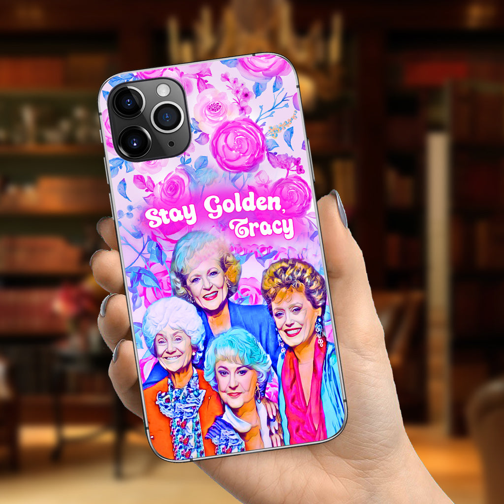 Stay Golden - Personalized Phone Case