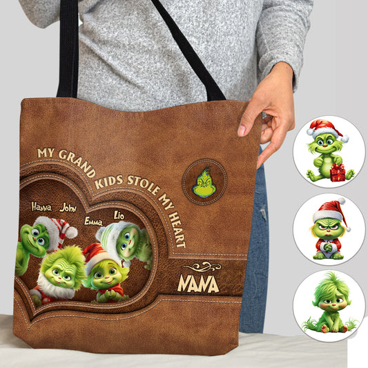 My Grandkids - Personalized Grandma Tote Bag