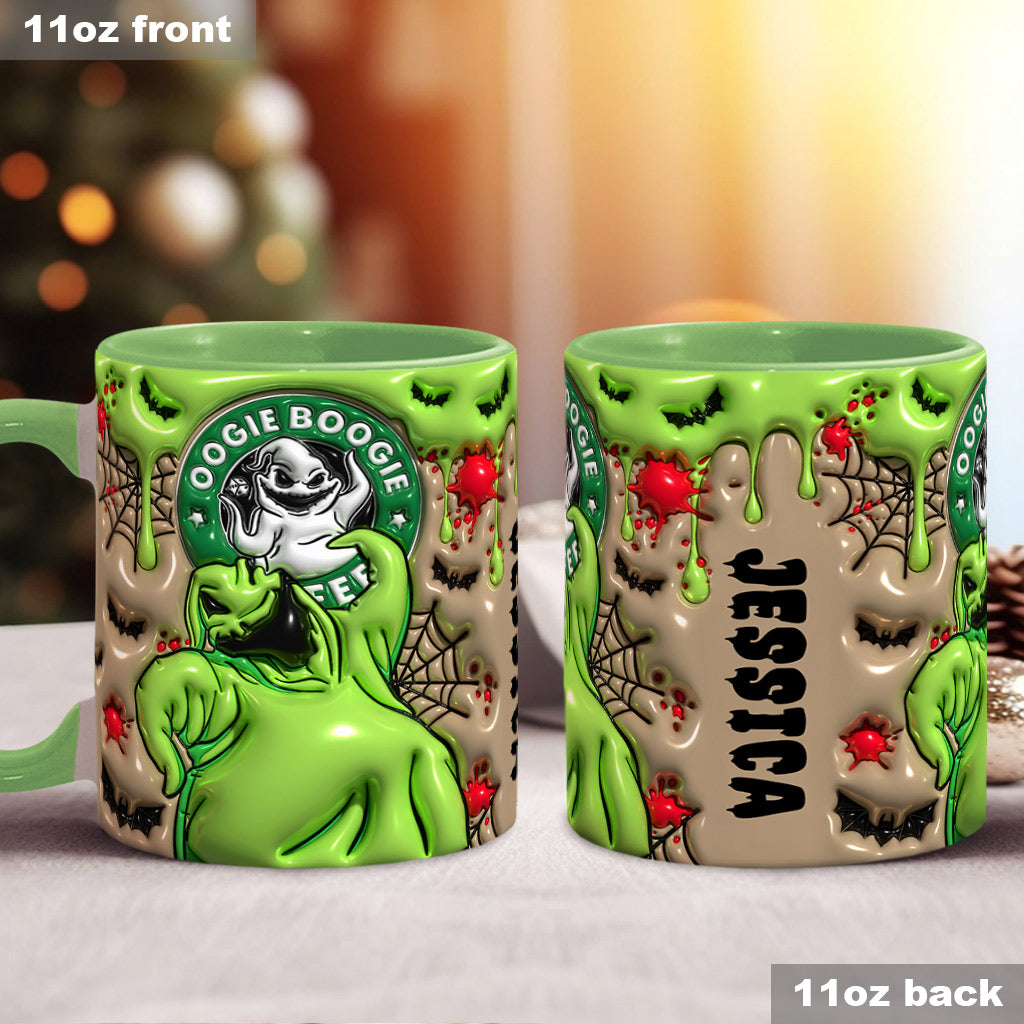 Merry Grinchmas - Personalized Nightmare Accent Mug