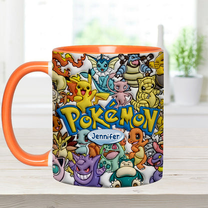 Friends - Personalized Monster Trainer Accent Mug