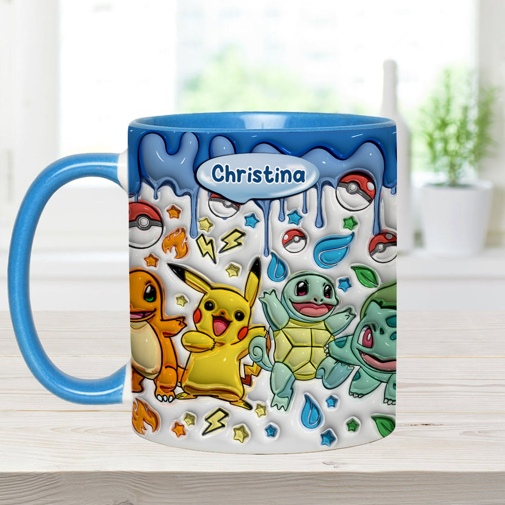 Friends - Personalized Monster Trainer Accent Mug