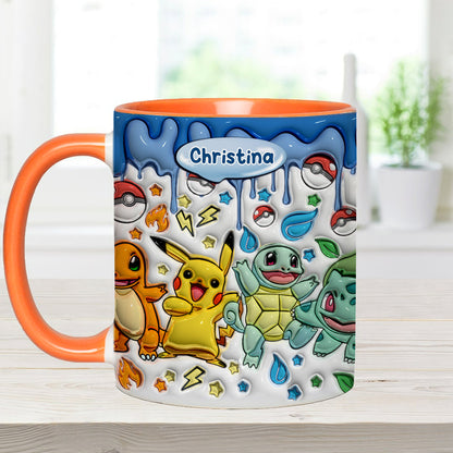 Friends - Personalized Monster Trainer Accent Mug