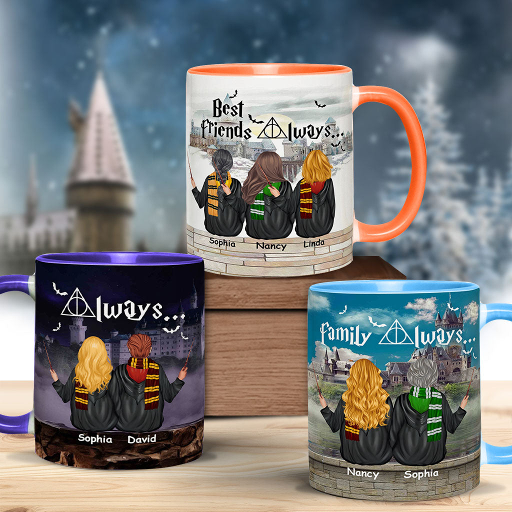 Always Wizard - Personalized The Magic World Accent Mug