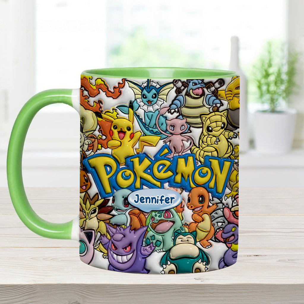 Friends - Personalized Monster Trainer Accent Mug