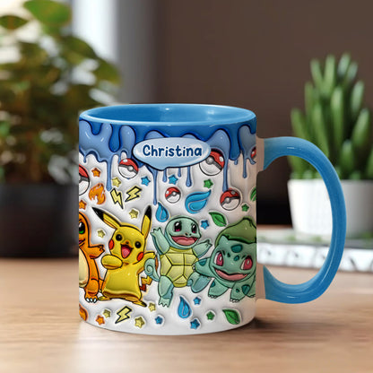 Friends - Personalized Monster Trainer Accent Mug