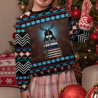 I'm Their Father - Personalized The Force Sweater