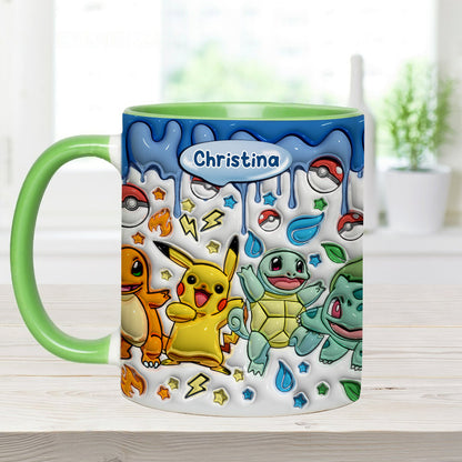 Friends - Personalized Monster Trainer Accent Mug