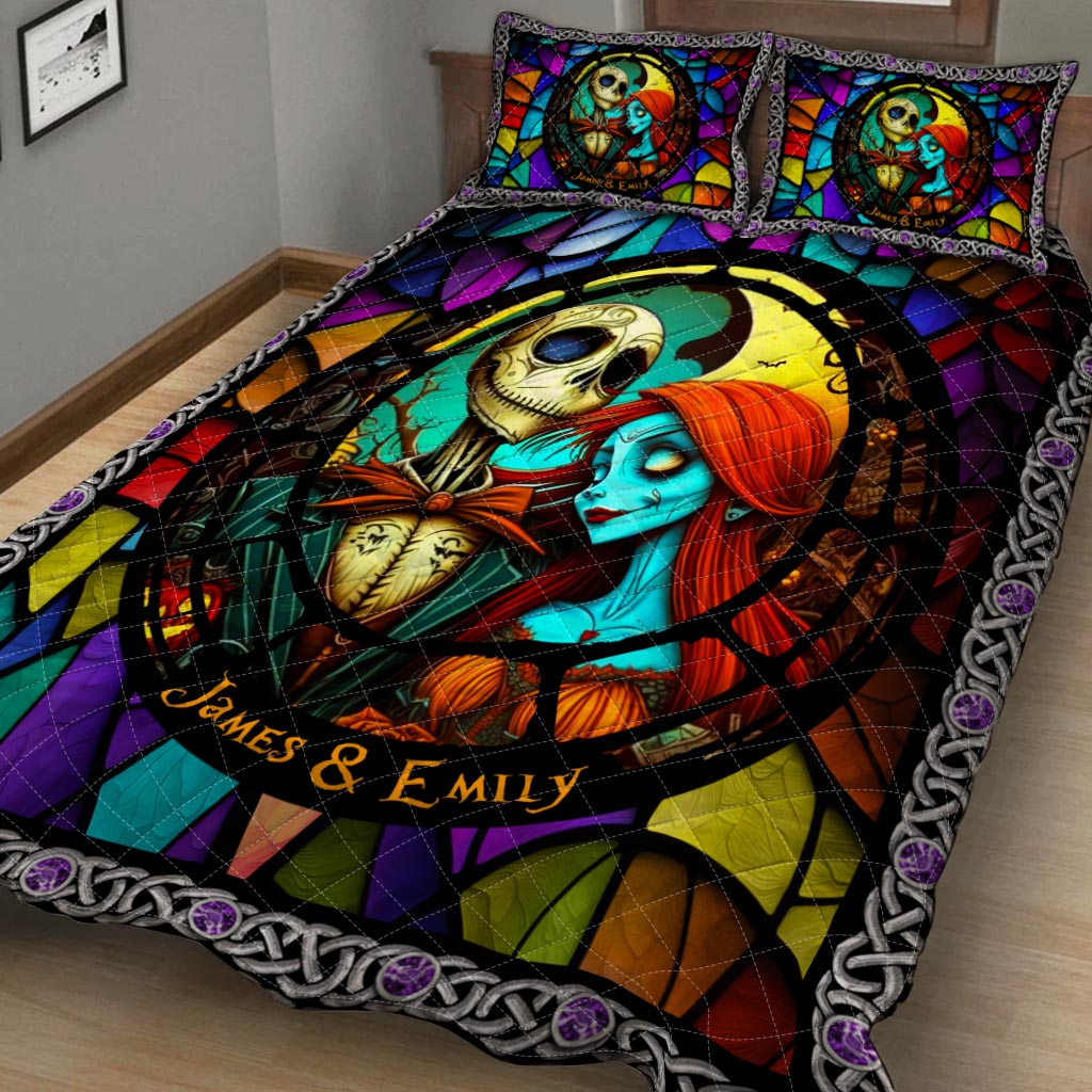 I'm Yours My Dearest - Personalized Nightmare Quilt Set